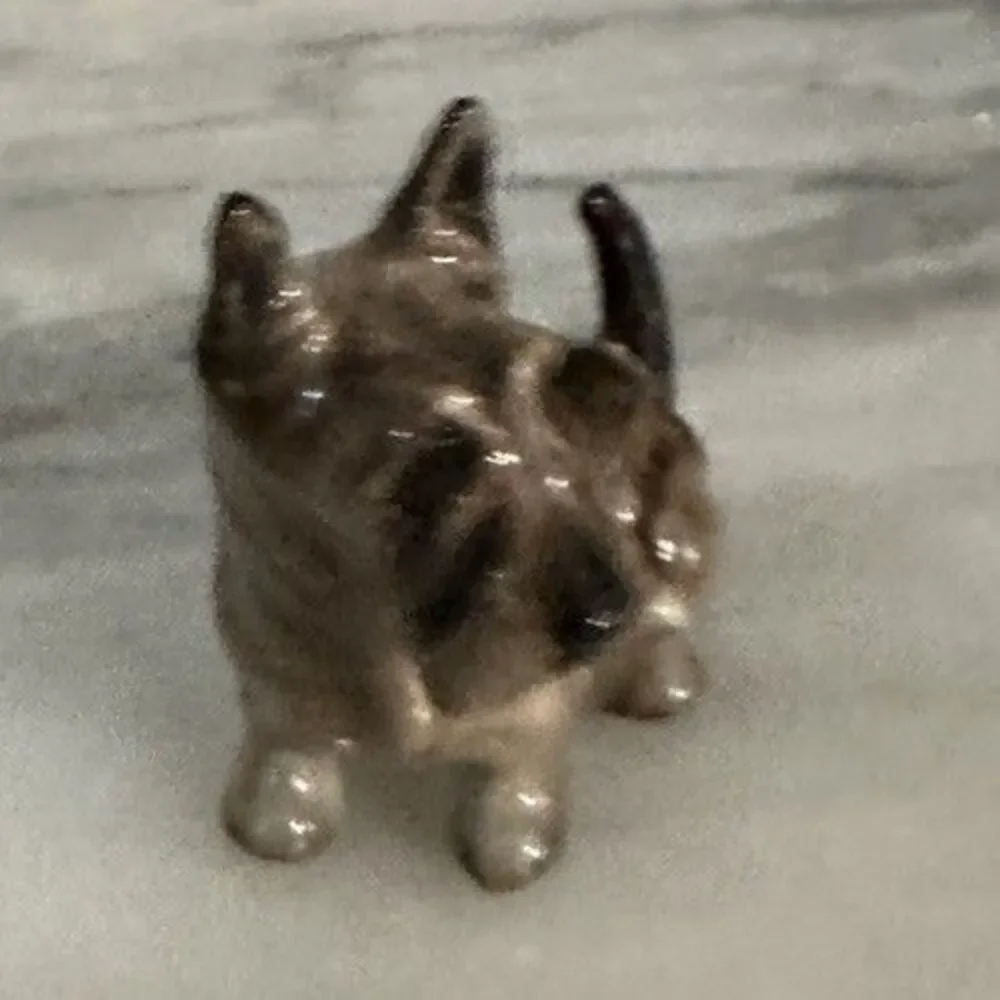 Vintage Adorable Detailed Scottish Terrier Dog Figurine England Royal Doulton